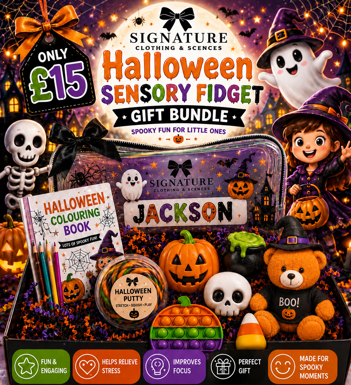 Halloween Fidget Gift Bundle