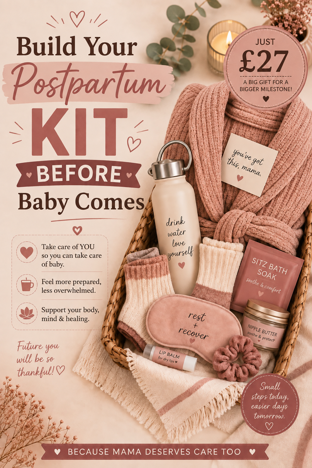Postpartum Gift Set