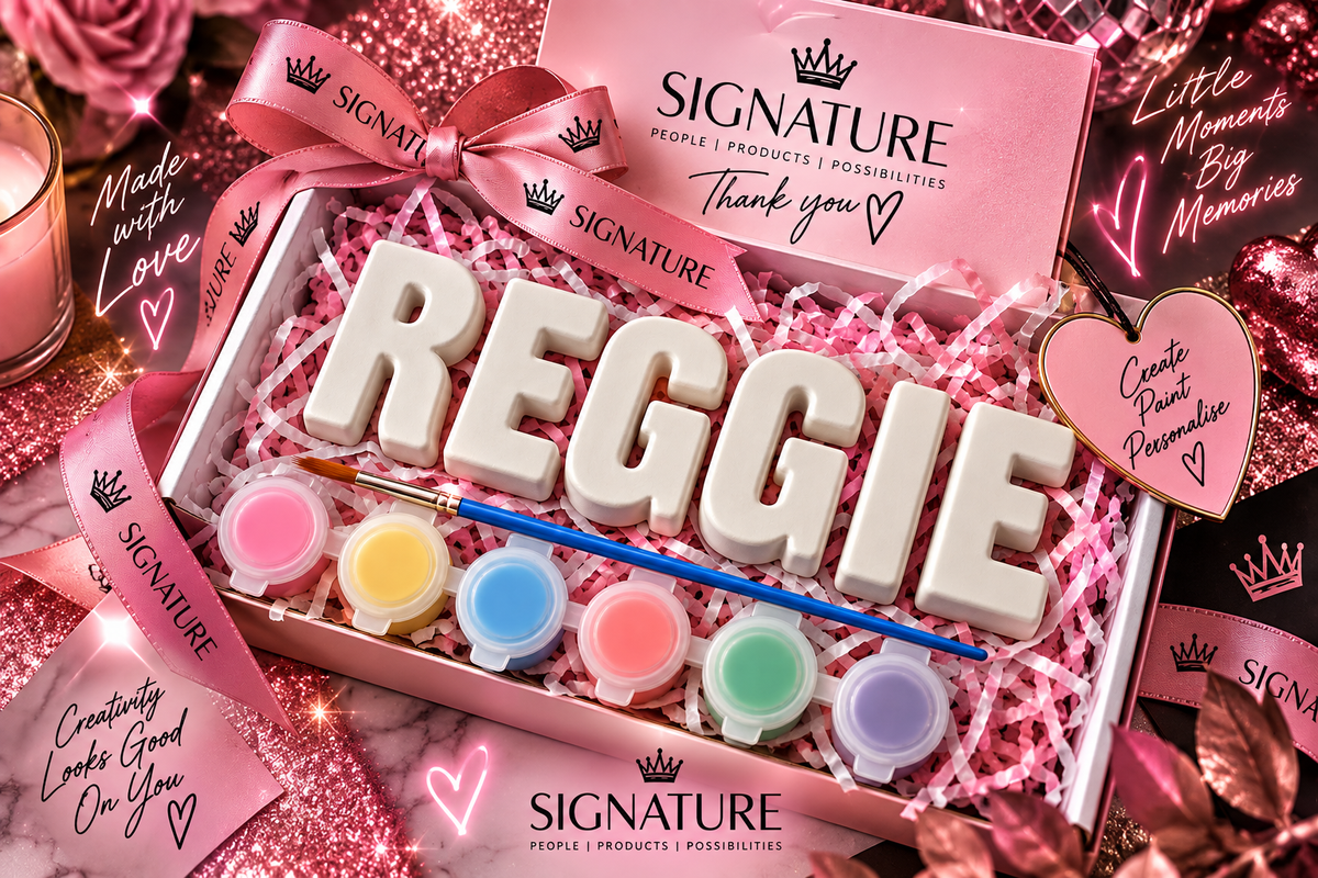 Personalised Paint Your Own Name