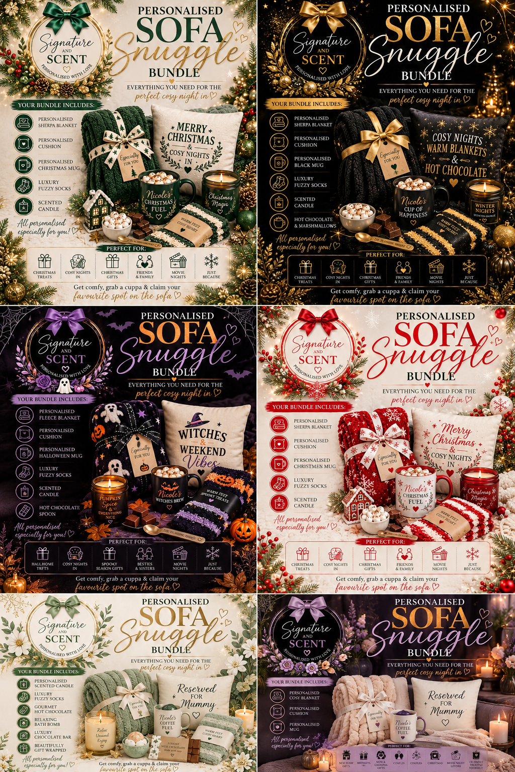 Sofa Snuggle Sets