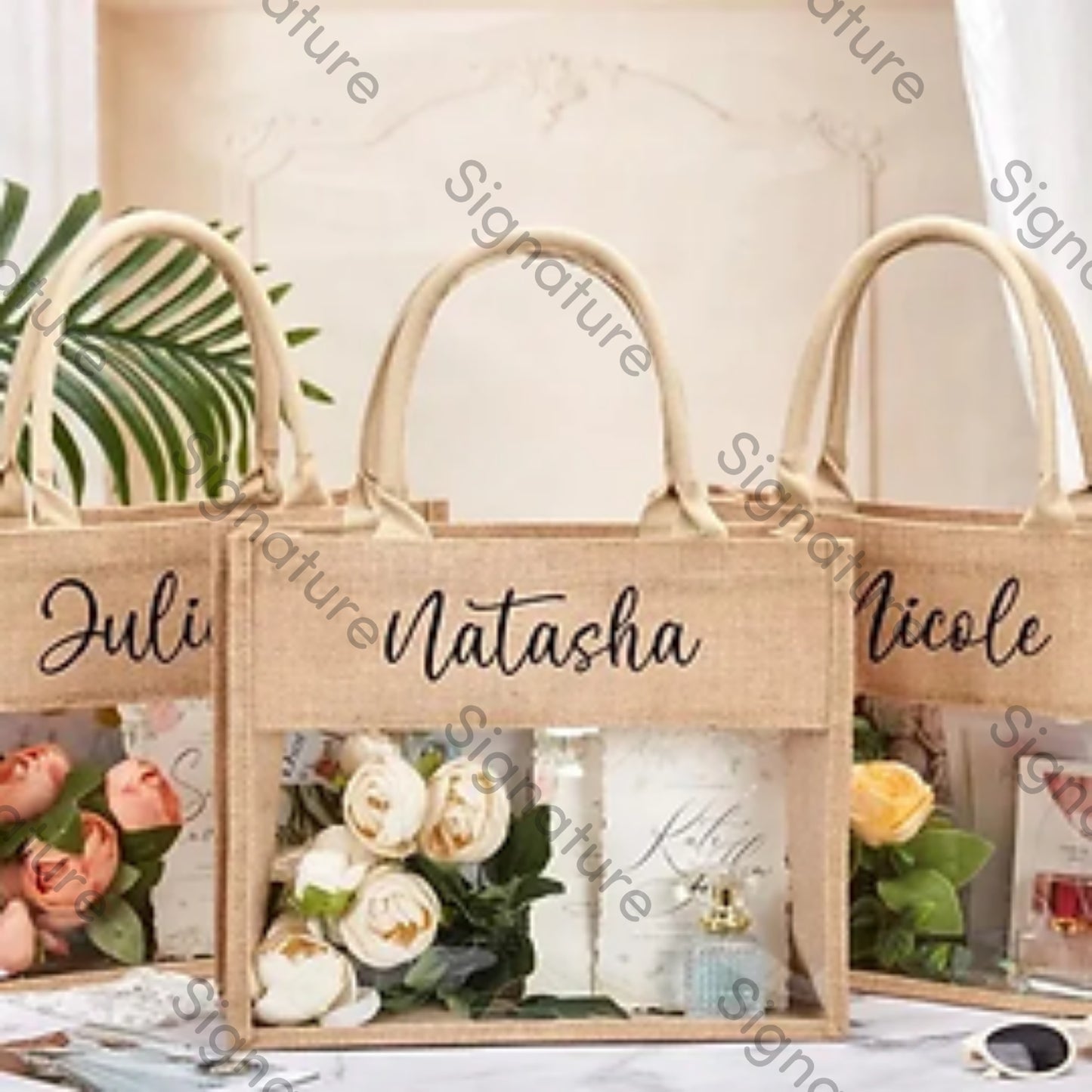 Personalised tote bags