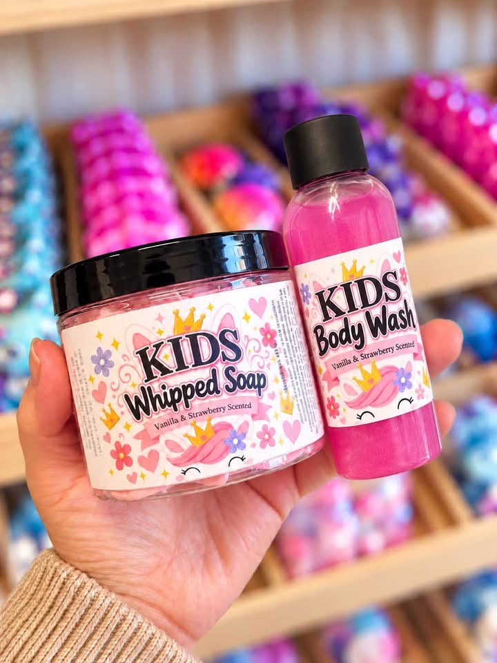Kids Whipped Soap & Bedtime Wash