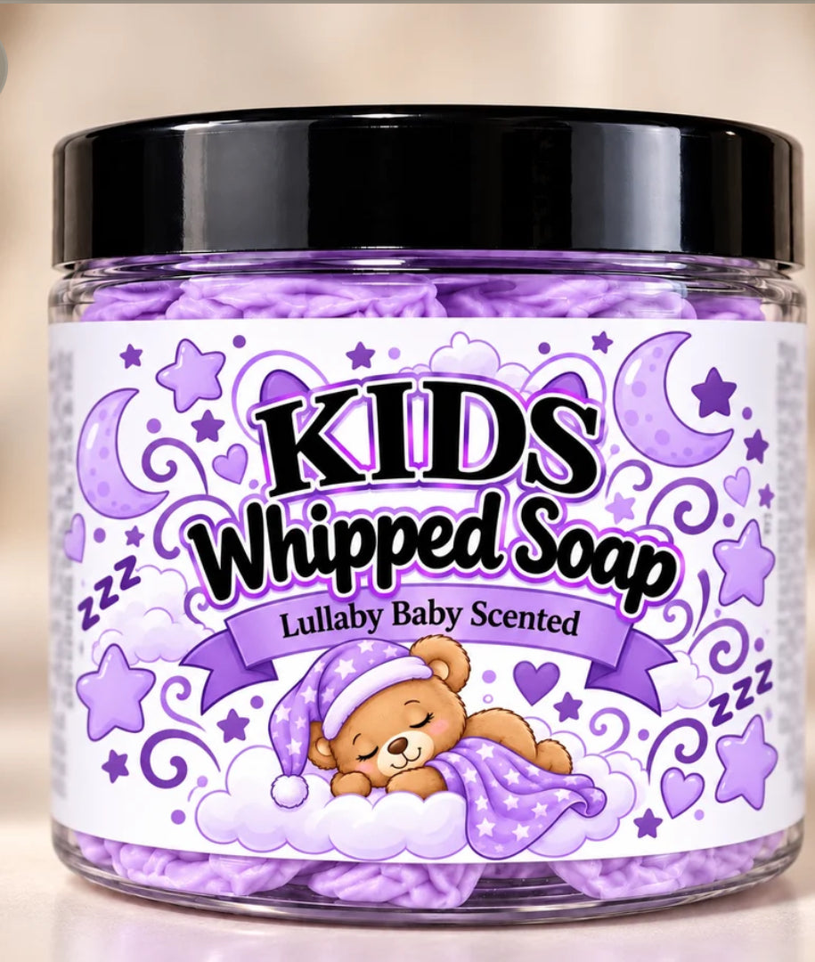 Kids Whipped Soap & Bedtime Wash