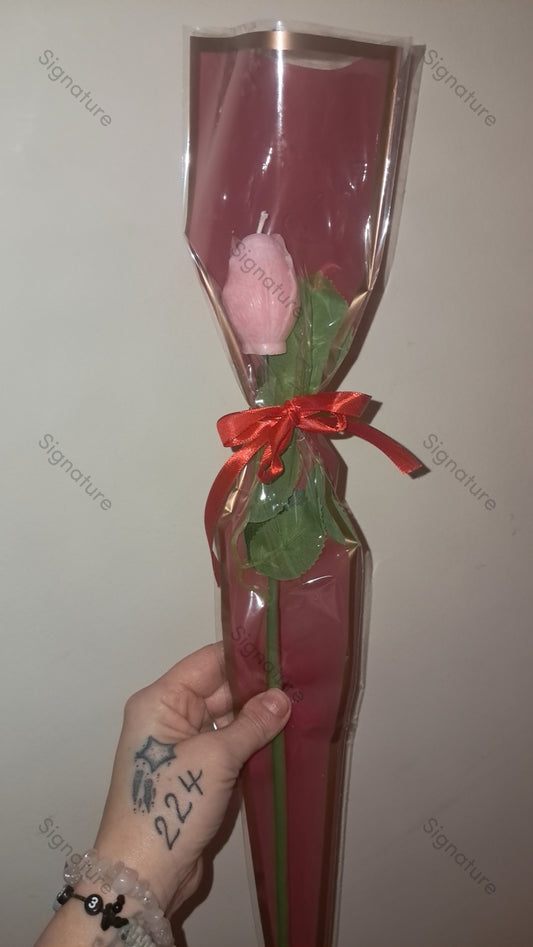 Flower candles