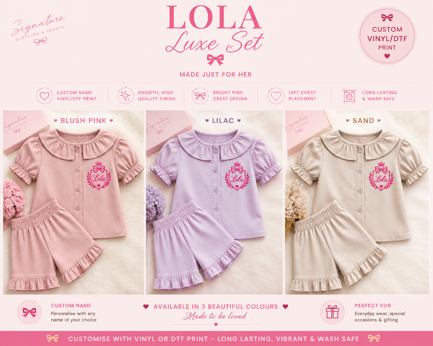 Lola Luxe Set