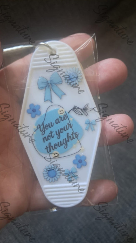 Motel style keyrings