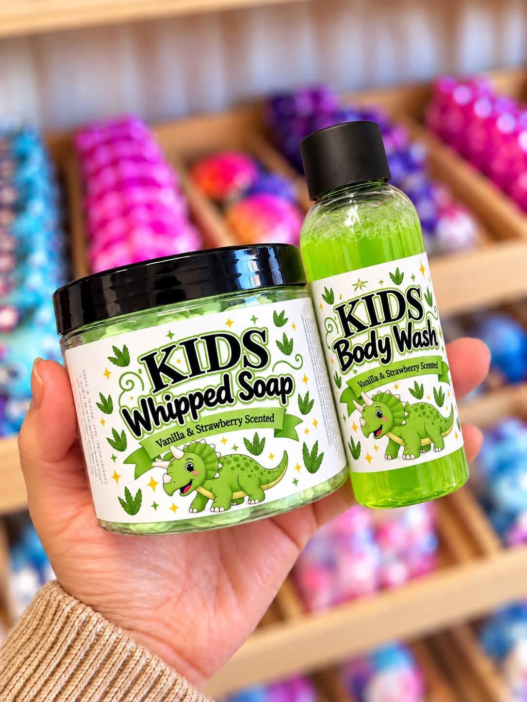 Kids Whipped Soap & Bedtime Wash