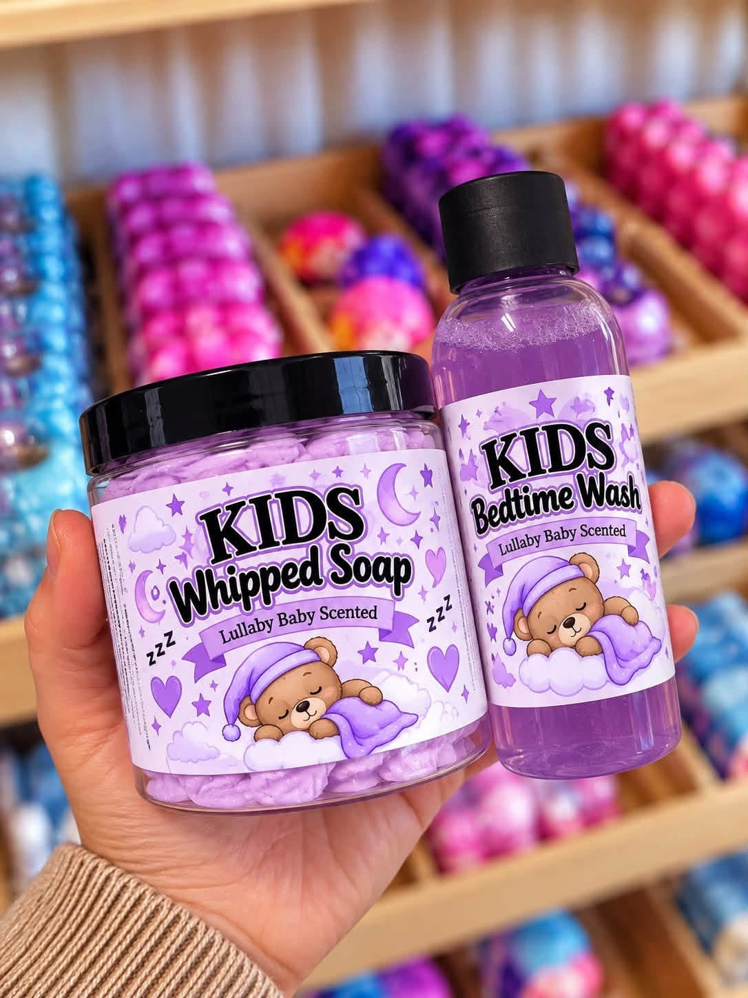 Kids Whipped Soap & Bedtime Wash
