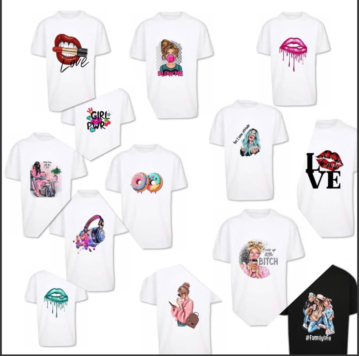 Adult Custom printed/designed Teeshirts