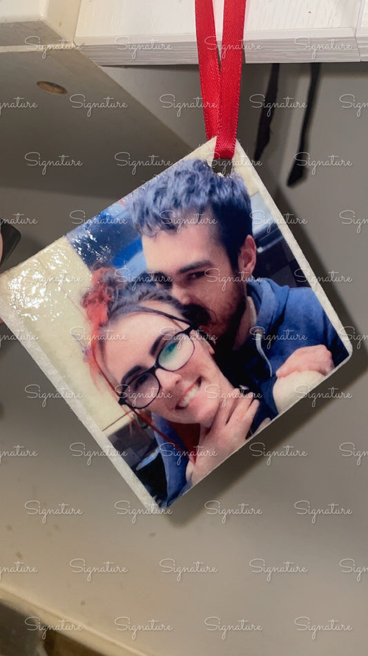 Custom photo car air freshener