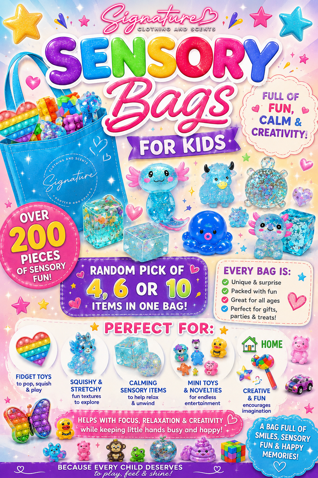 Signature Sensory Bags
