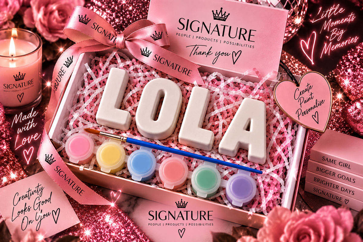 Personalised Paint Your Own Name