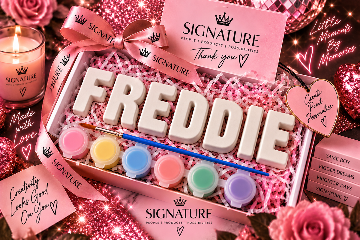 Personalised Paint Your Own Name