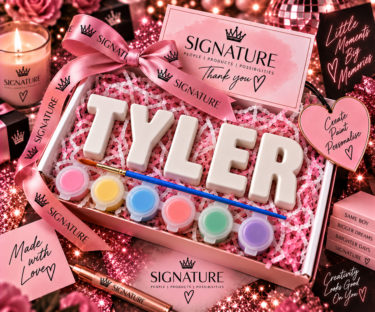 Personalised Paint Your Own Name