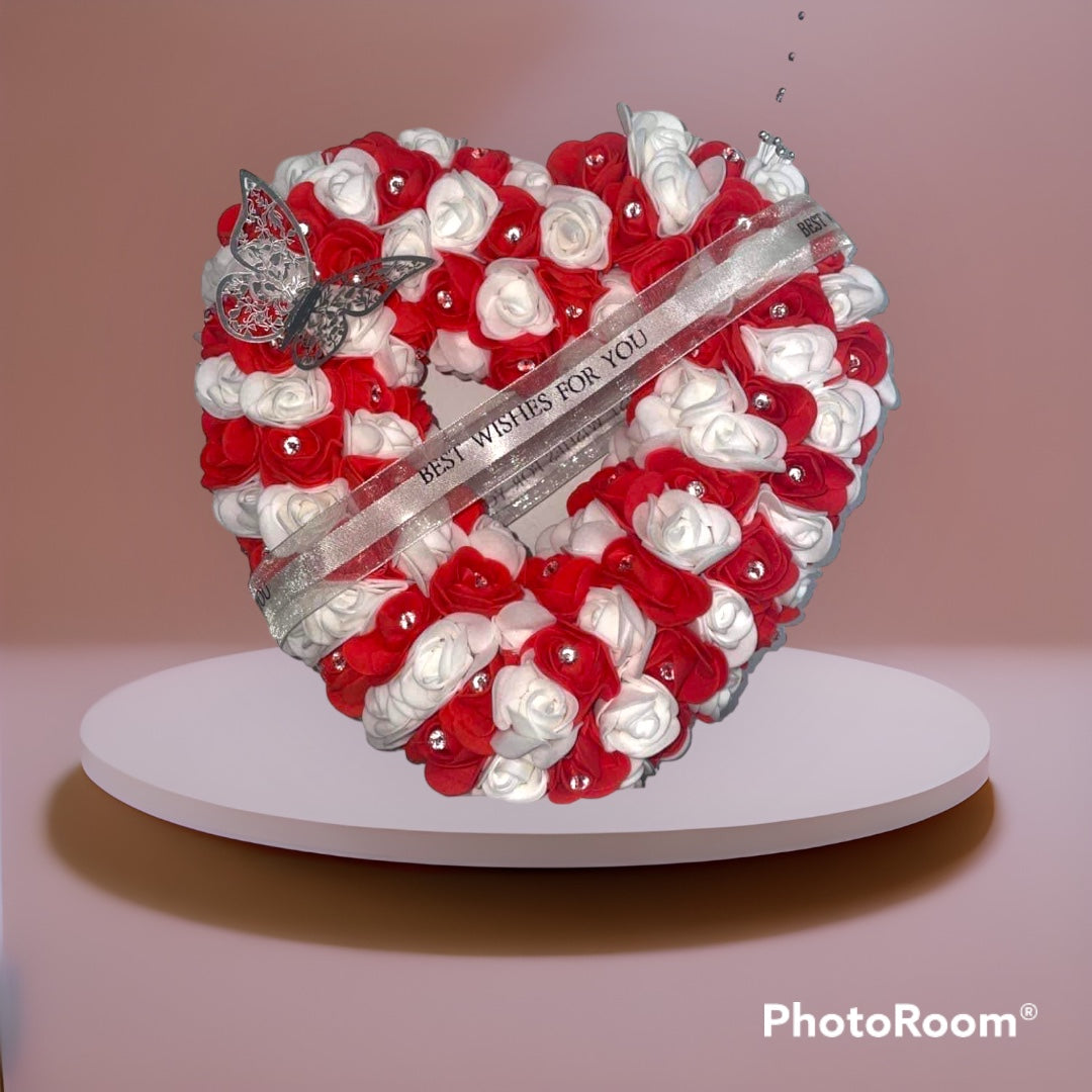 Floral hearts
