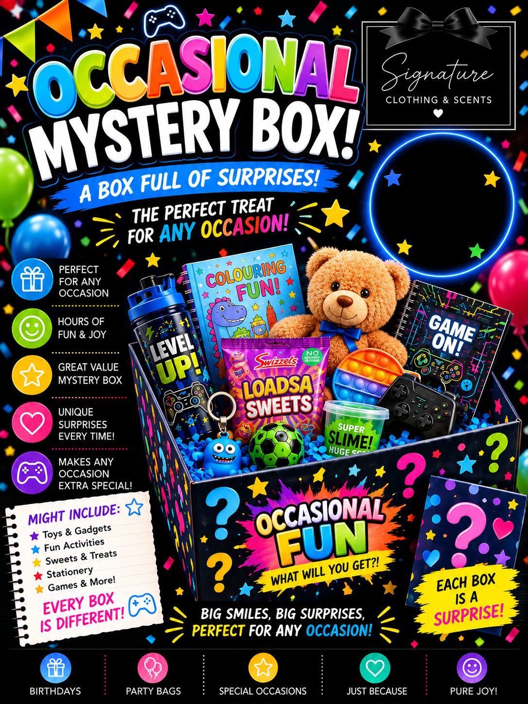 Children’s Occasional Mystery Box