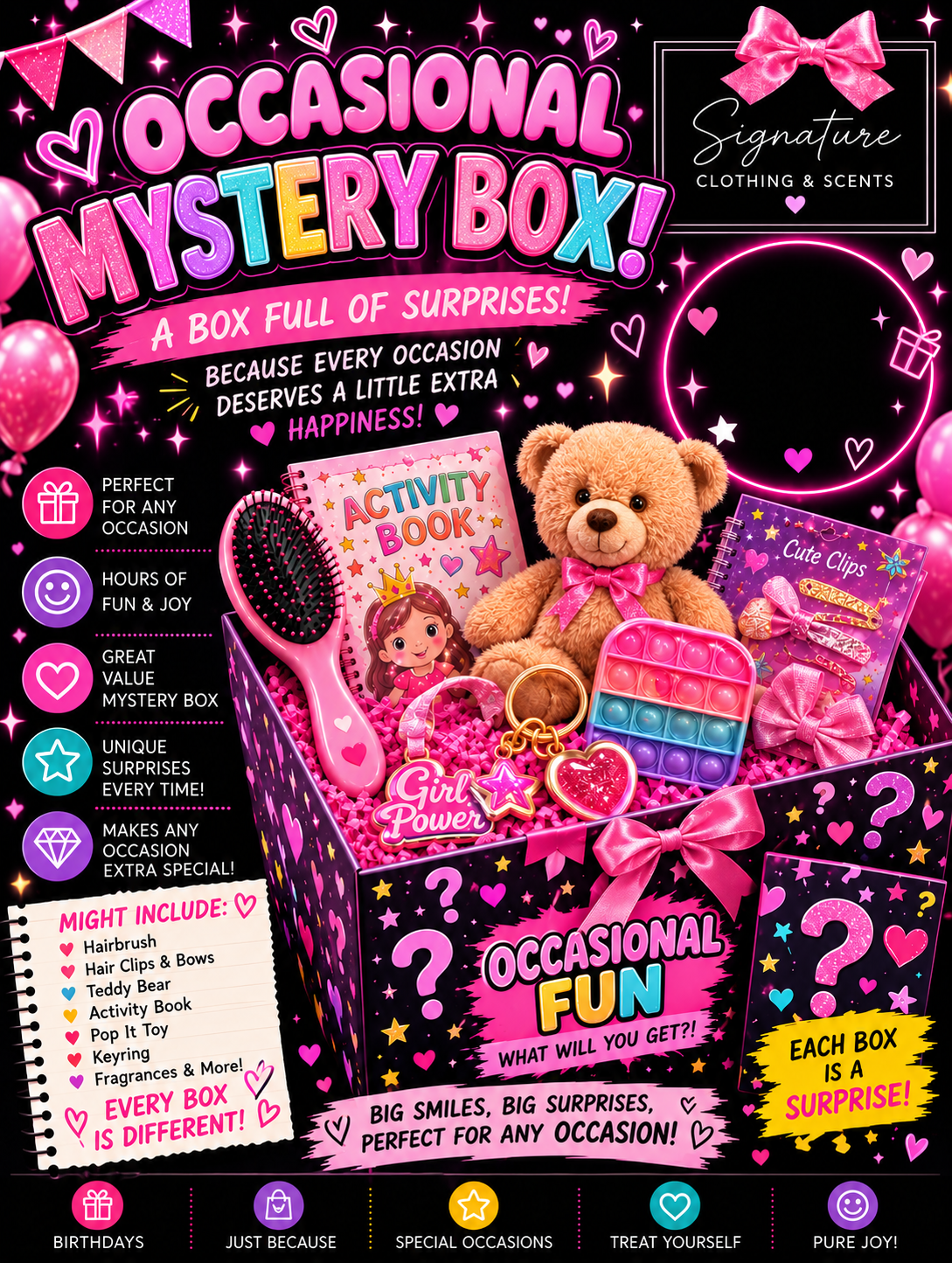 Children’s Occasional Mystery Box