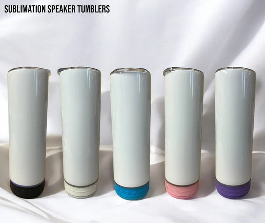 Bluetooth speaker tumblers