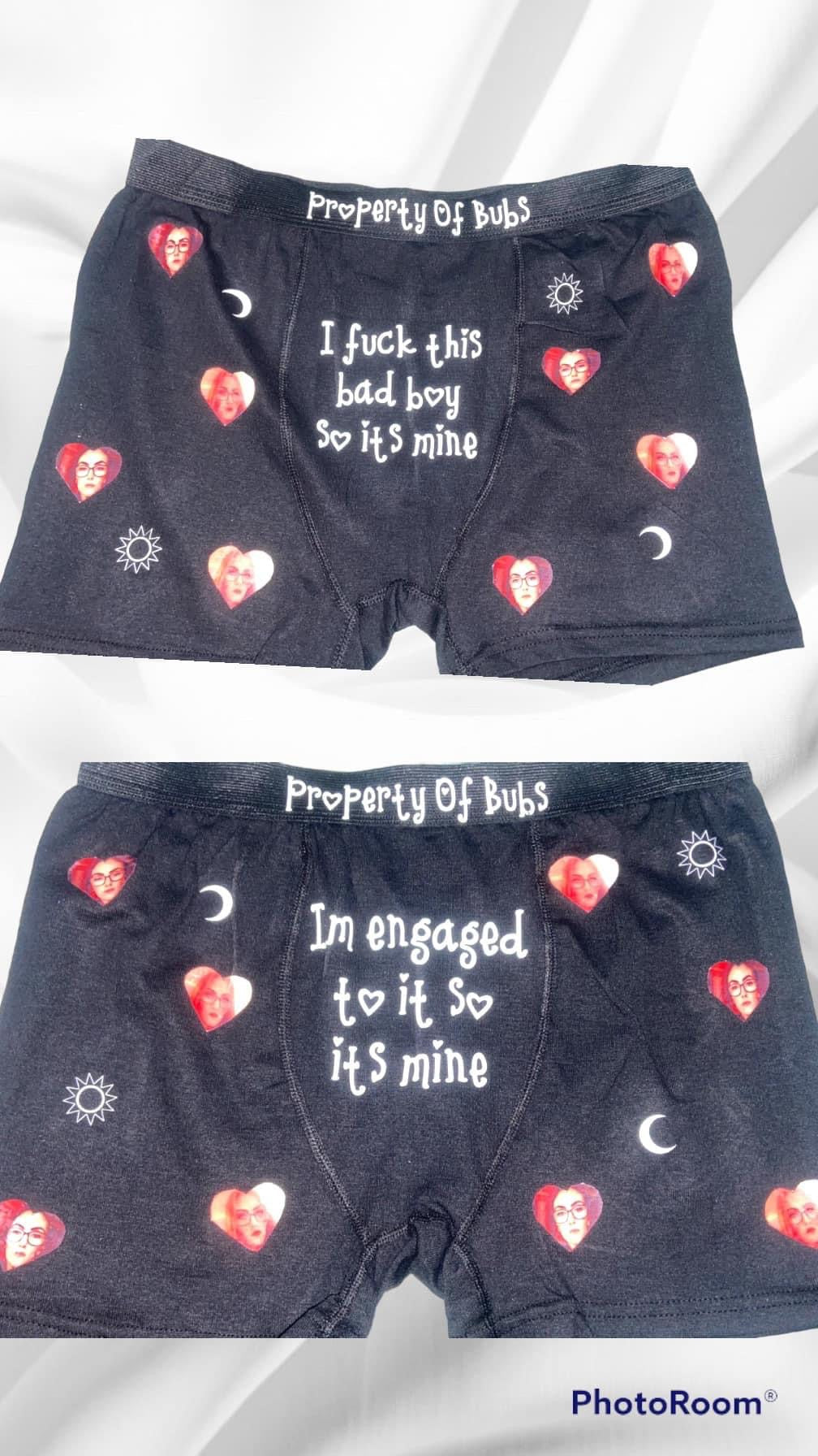 Personalised boxers
