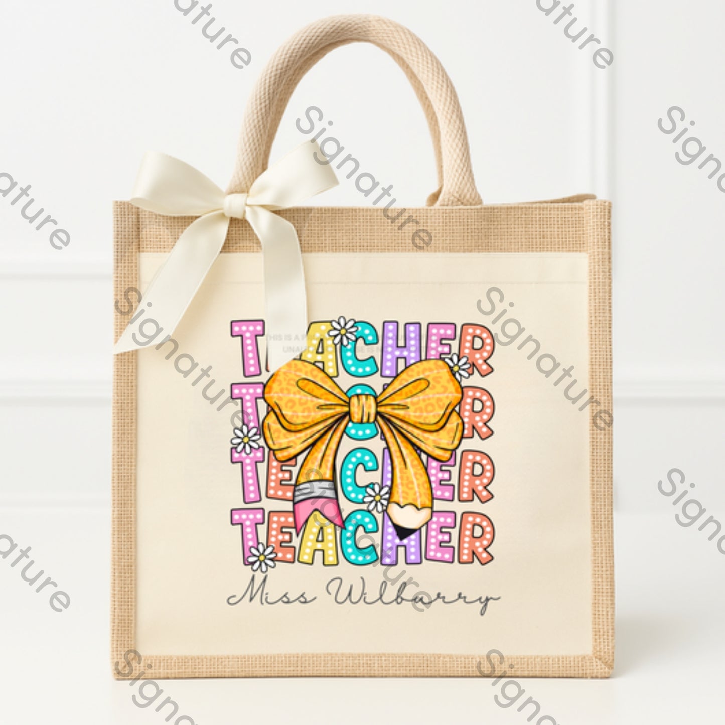 Personalised tote bags