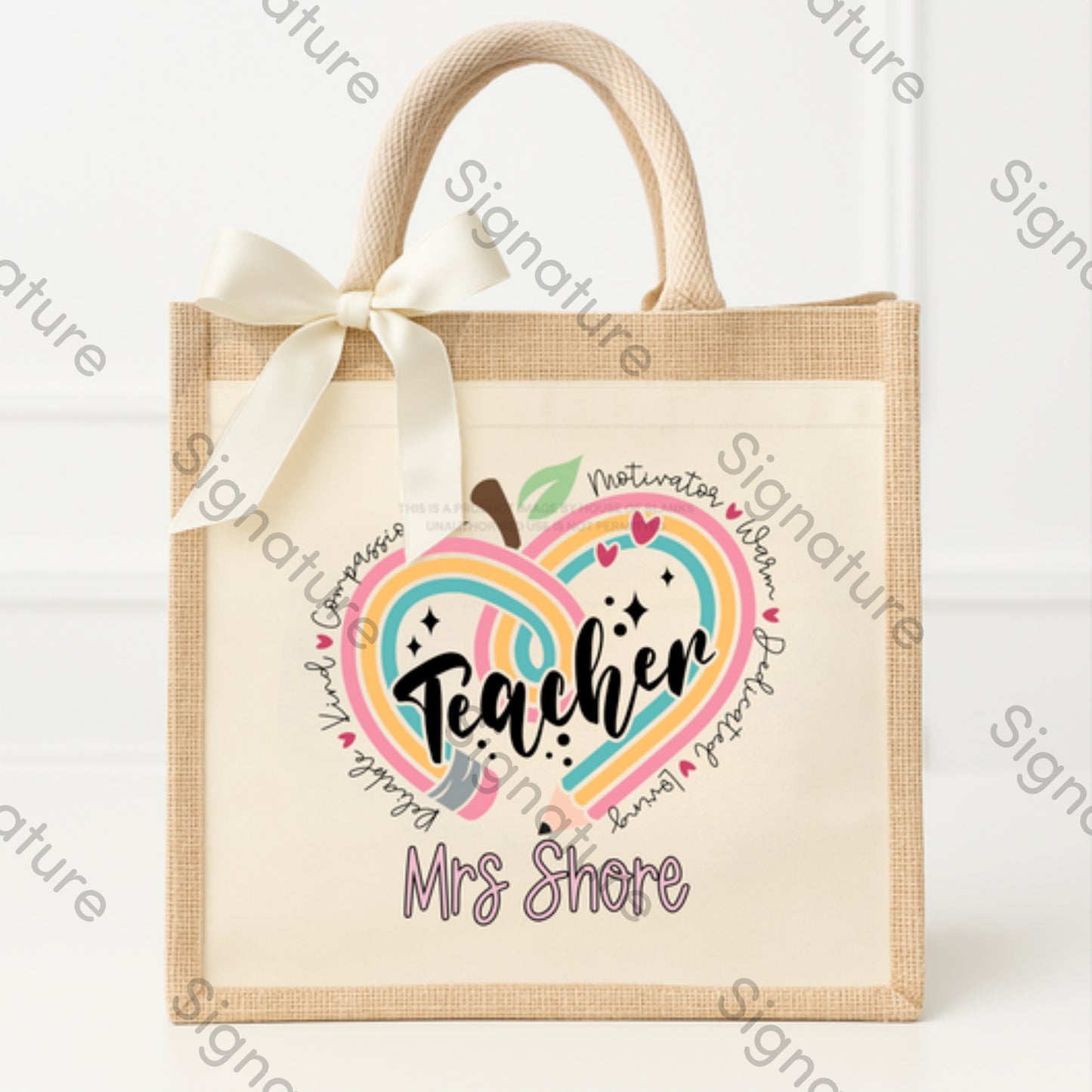 Personalised tote bags