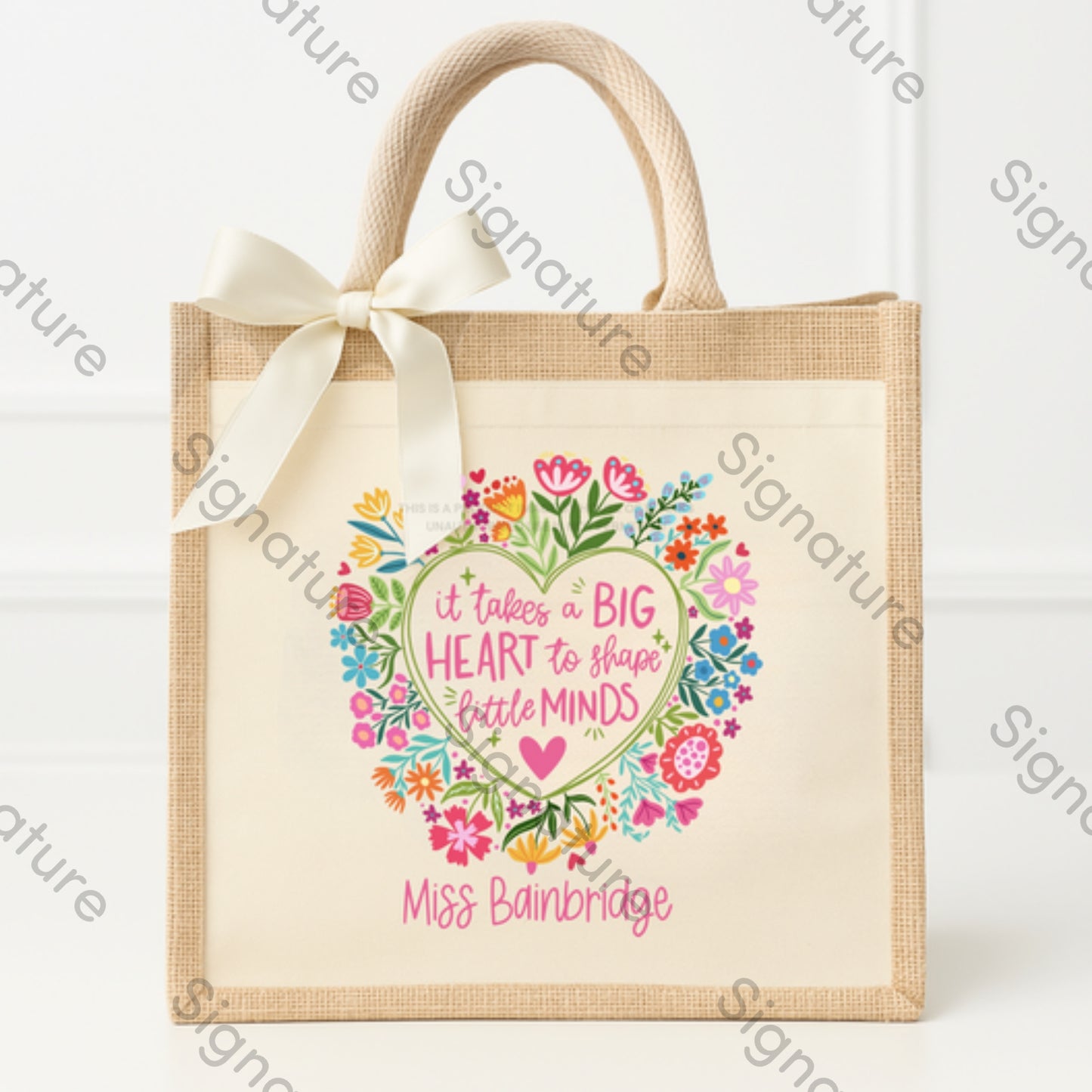 Personalised tote bags