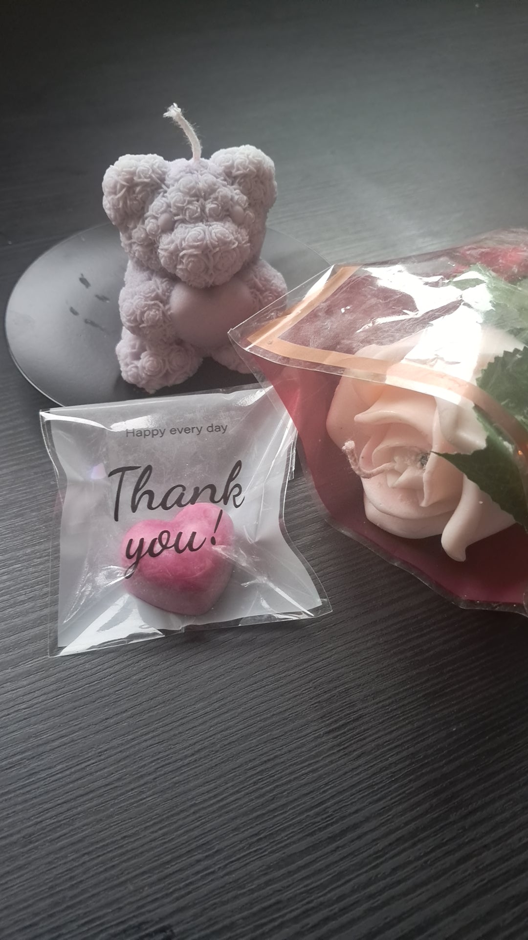 Flower candles