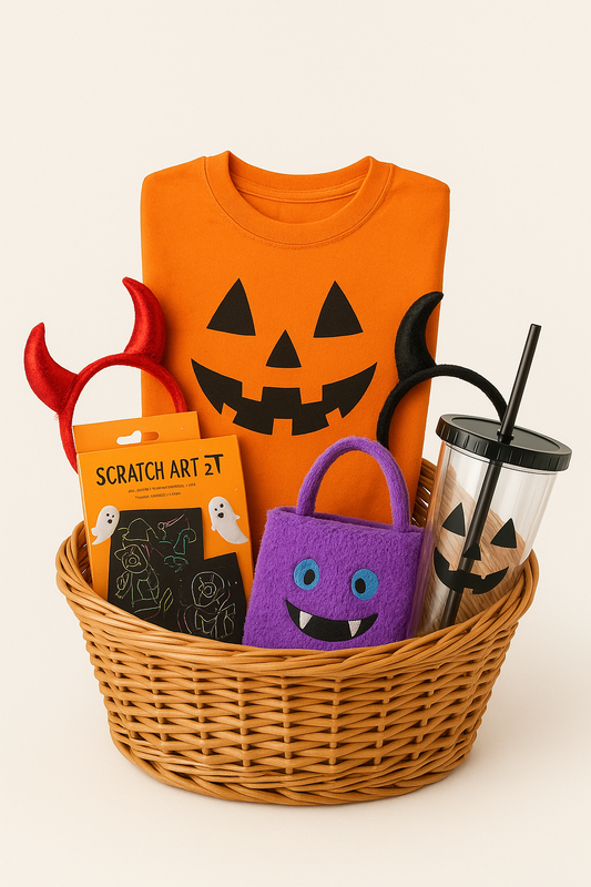 Kids boo basket